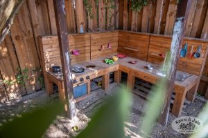 Spielküche im Außenbereich